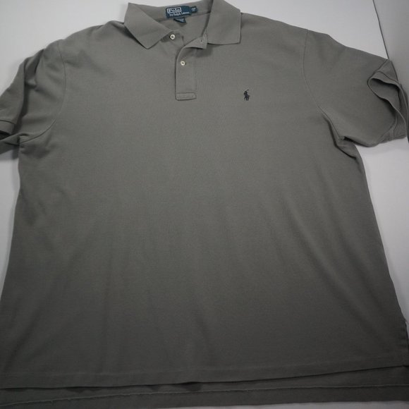 Polo Ralph Lauren Other - POLO RALPH LAUREN  Men's Gray Short Sleeve Classic Polo Shirt 2XL Big